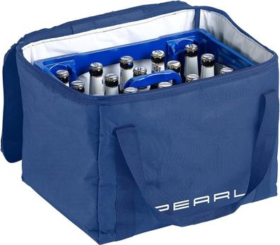 NEU Isolierte Kühltasche verstärkte Träger 30L für Bierkästen Garten Strand Limo