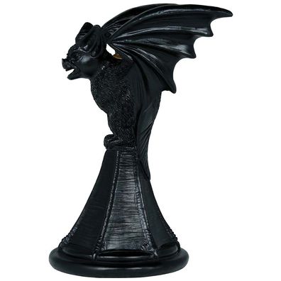 Kerzenhalter Fledermaus schwarz 18cm x 12cm