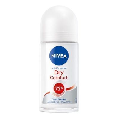 Nivea Dry Comfort Antitranspirant Roll-On, 50 ml