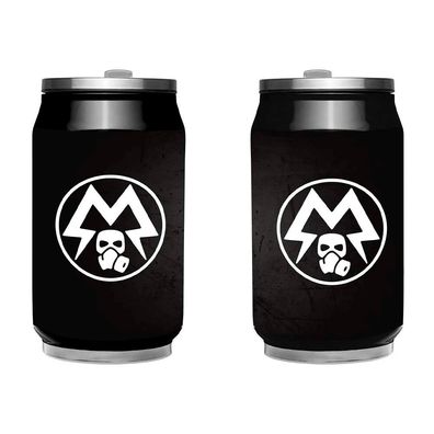 Metro Exodus Thermodose | Metalldose mit Spartan Logo | 330 ml