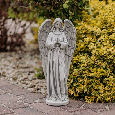 Betender Engel mit Flügeln (Gr. 59 cm)