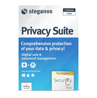 Steganos Privacy Suite – All-in-One Sicherheit für Ihre digitale Welt