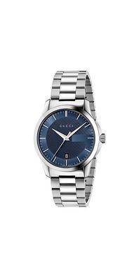 Gucci G-Timeless Herrenuhr aus Edelstahl Model YA126440