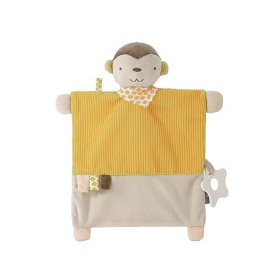 SoftLife Affe Schmusetuch 25 cm Gelb