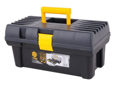 Werkzeugkiste, Werkzeugkoffer Kunststoff 16“ 415x226x200 mm