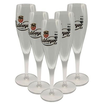 Radeberger Pilsner Biergläser 6er-Set – 6 x 0,2l geeicht – Seit 1872