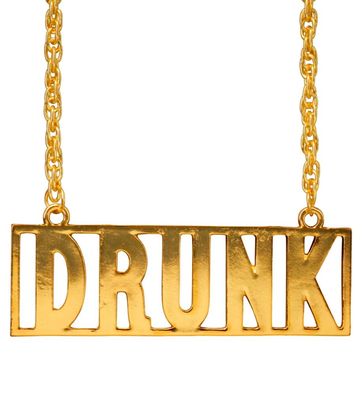 Goldkette Drunk 65cm