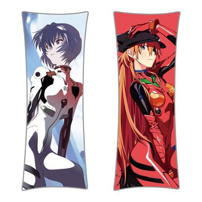 Rei & Asuka Dakimakura Kissen | Neon Genesis Evangelion Umarmungskissen 150x50cm