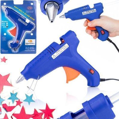 CreatiFix Heißklebepistole MiniStick 20W – 7 mm Düse | 100–240V, 1 m Kabel