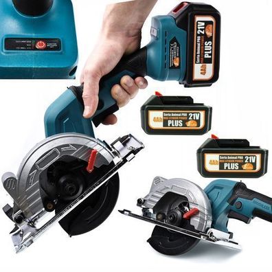 Rosfix Akku-Handkreissäge BB21V – 2x 4Ah Li-Ion | 6500 U/min, 125 mm