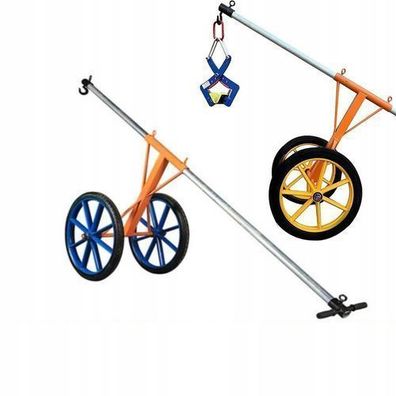 Rosfix Transportwagen Cart 150KG – 0–10 cm Greifweite | 150 kg Traglast