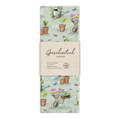 Geschirrtuch Garten, Grätz Verlag, Küchentuch