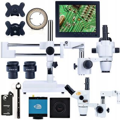 Rosfix Set Stereomikroskop Moon Pro MSMP mit Kamera & LED | 8" Display