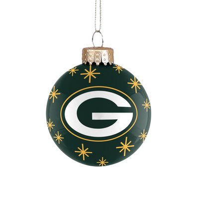 NFL Green Bay Packers Glass Ball Baum Kugel Weihnachtsbaum Anhänger Ornament 8382