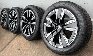 4x Original BMW IX3 G08 19 Zoll Winterräder Aerodynamik M842 6895627 DOT25 RSC NEU
