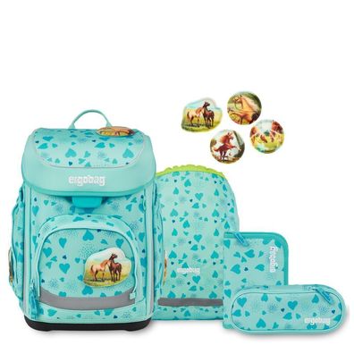 ergobag Cubo Schulrucksack ReitBärtraum, ReitBärtraum, Mädchen