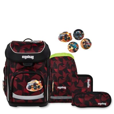 ergobag Cubo Schulrucksack UnaufhaltBär, UnaufhaltBär, Mädchen & Jungen