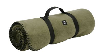 Brandit Fleecedecke in Olive