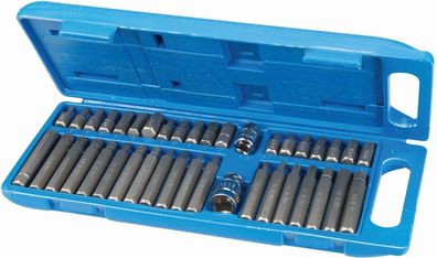 Silverline Steckschlüssel / Knarren Schraubendrehereinsätze mit Sechskant-,