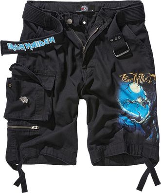 Brandit Short Iron Maiden Savage Shorts Fear Of The Dark 61053