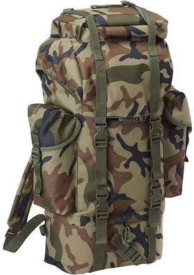 Brandit Tasche Nylon Rucksack in Woodland