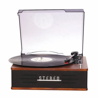 Denver VPG-262 Retro Plattenspieler mit BT + Lautsprecher