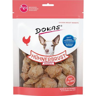 Dokas Dog Hühnerbrust Nuggets 10 x 110g