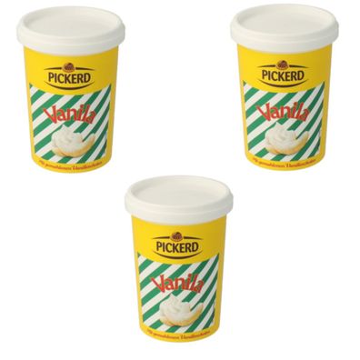 Pickerd Dekor Vanilla Aromapulver ideal zum backen 100g 3er Pack