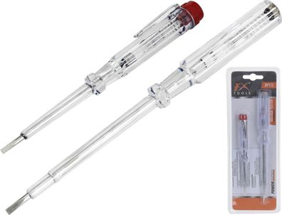 FX Tools Spannungsprüfer Set Stromprüfer Schraubendreher 2-teiliges Set