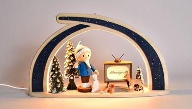 Ratags Massivholzbogen, Sandmännchen mit TV 65 Jahre Sandmann, Neuheit 2025