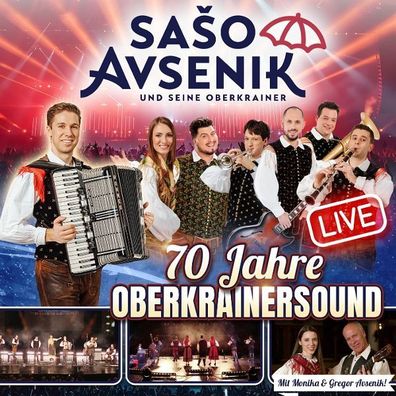MCP Saso Avsenik und seine Oberkrainer 70 Jahre Oberkrainersound Live CD