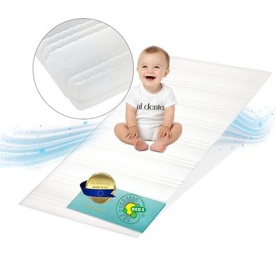 Best For Kids Kinderbett-Matratze Kesja | Babybett, Kinderbett, Reisebett, Frottee