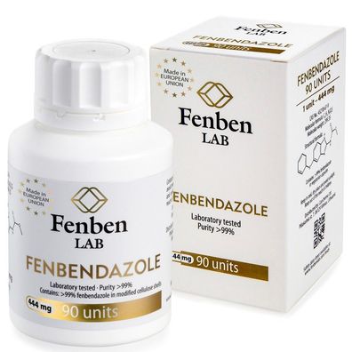 Fenbendazol Fenben LAB, 444 mg, Reinheit >99%, 90 Stück