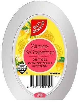 G&G Raumduft Zitrone & Grapefruit 150 g - Frischer Duft