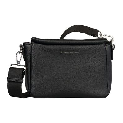Tom Tailor Umhängetaschen Rella, Cross bag S, black, Schwarz