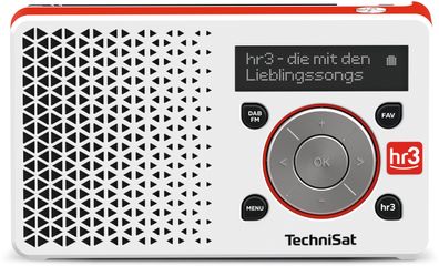 TechniSat Digitradio 1 hr3 Edition | DAB+ & UKW-Radio mit Akku