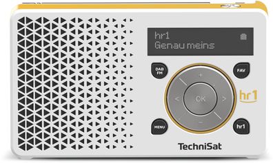 TechniSat Digitradio 1 hr1 Edition | DAB+ & UKW-Radio mit Akku