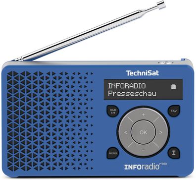 TechniSat Digitradio 1 Nforadio-edition | DAB+ & UKW-Radio mit Akku