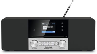 TechniSat Digitradio 3 VOICE | DAB+/UKW/CD-Radio mit Sprachsteuerung
