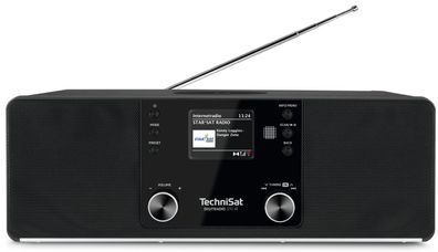 TechniSat Digitradio 370 IR | DAB+/UKW/Internetradio mit Bluetooth | schwarz