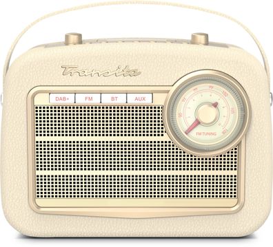 TechniSat Transita 130 | 5W DAB+/UKW-Retroradio mit Akku und Bluetooth