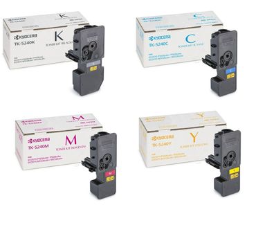 Original Kyocera TK-5240 Toner Set Multipack 4 Stück