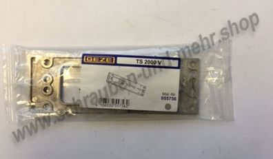 Geze Obentürschließer Türschließer Montageplatte Schrauben Set 11