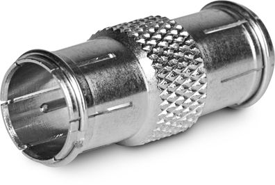 TechniSat F-Schnellverbinder | F-Adapter (Stecker/Stecker) | 50 Stück