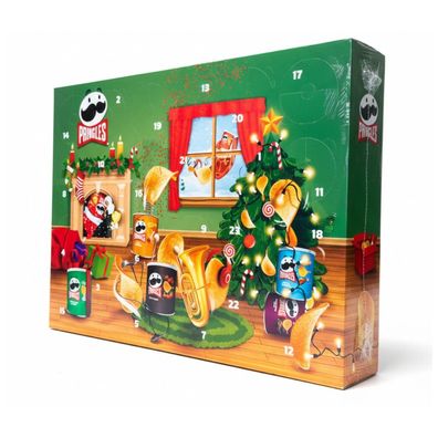 Pringles Chips Adventskalender 2025 - für Kinder Weihnachten Advent Kalender