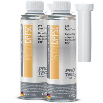 2x Pro-Tec P6171 Hochleistungsreiniger für Dieselpartikelfilter - DPF 375ml