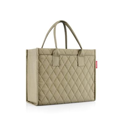 reisenthel daily shopper rhombus olive DN5046 14l grün Shopper Schultertasche
