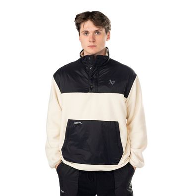 Bauer Polarfleece Pullover - schwarz/cremefarben Senior