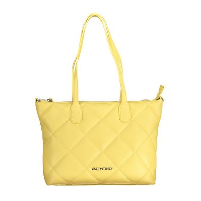 Mario Valentino Yellow Polyethylene Handbag