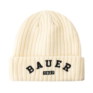 Mütze Bauer Ribbed Knit Toque - creme Senior